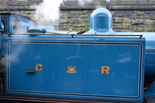 steam locomotive BR 55189 LMS 15189 CR 410 Tank engine Caledonian Railway Class 439 (2P)