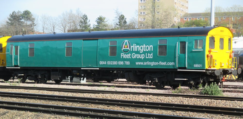 Class 489 EMUs Arlington Fleet Group de-icing units,UK Rail Leasing Leicester