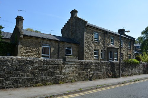 old railway station LNER Pateley Bridge circular walk via Glasshouses & River Nidd