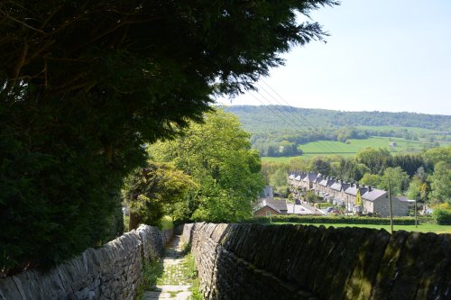 Glasshouses village Pateley Bridge circular walk via Glasshouses & River Nidd