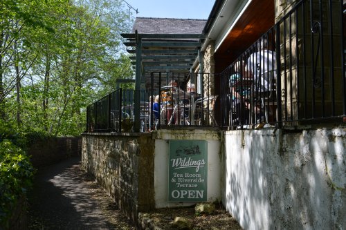 The Wildings Cafe Pateley Bridge circular walk via Glasshouses & River Nidd
