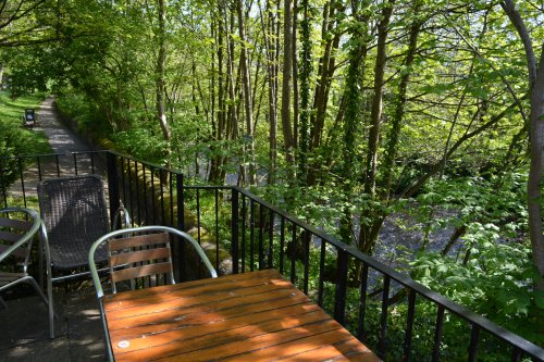 The Wildings Cafe Pateley Bridge circular walk via Glasshouses & River Nidd