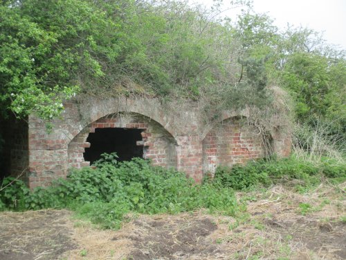 disued ovens Kilton ironstone mine A walk from Moorsholm Village to Kilton Castle, industrial archaeology, Cleveland, north-east England