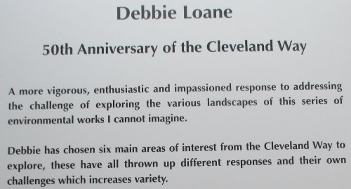 Debbie Loane paintings Inspired by Gallery, Danby National Park Moors Centre
