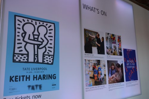 Keith Haring exhibition Tate Modern Liverpool