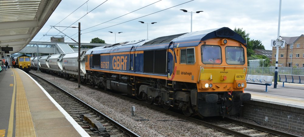 trainspotting Peterborough station
