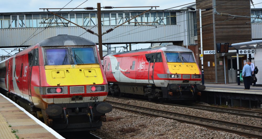 trainspotting Peterborough station