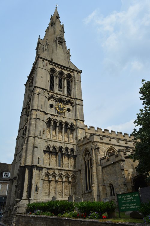  tower of St Mary's Church Stamford, Lincolnshire