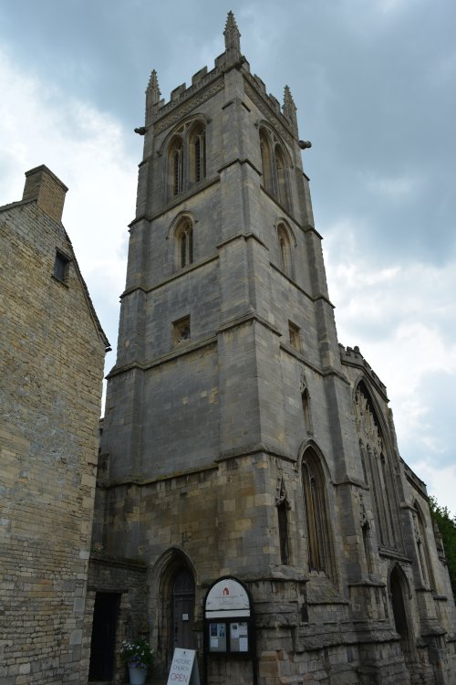 tower of St John the Baptist's Church Stamford, Lincolnshire