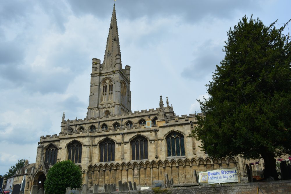 south facade of All Saints Church Stamford, Lincolnshire