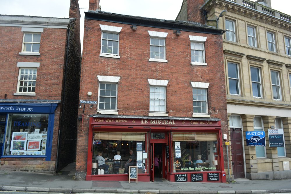 Le Mistral cafe bistro bar wine shop Market Place Wirksworth, Derbyshire Le Mistral cafe bistro bar wine shop Market Place Wirksworth, Derbyshire