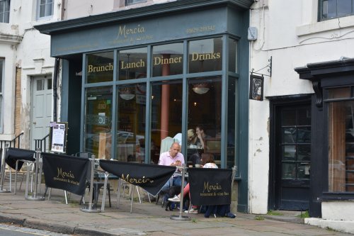 Mercia Cafe restaurant and wine bar Market Place Wirksworth, Derbyshire Mercia Cafe restaurant and wine bar Market Place Wirksworth, Derbyshire