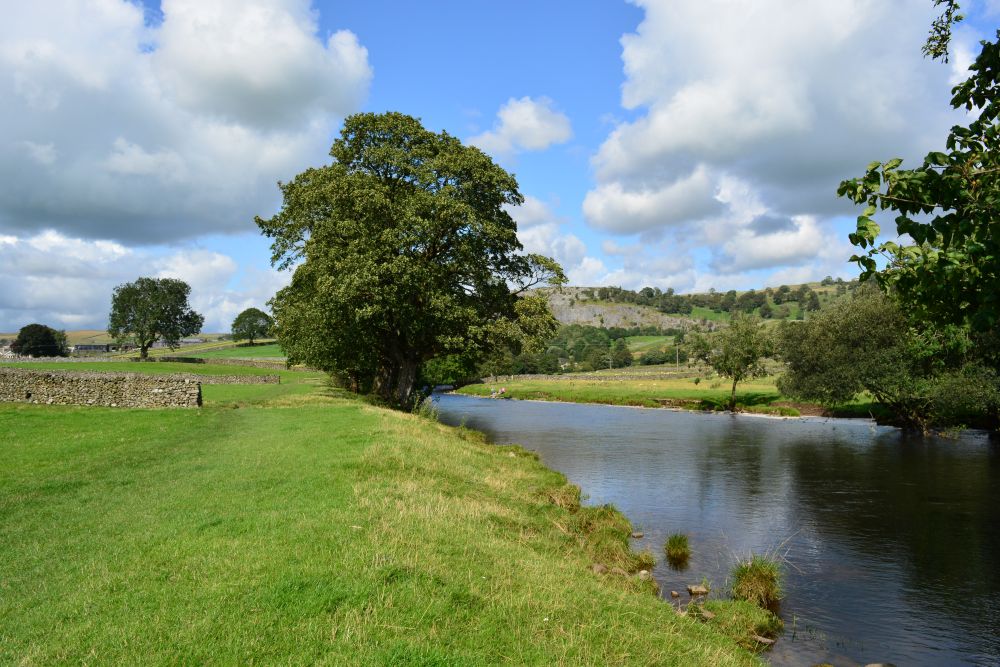 River Ribble near Langcliffe and Stainhorpe circular walk, Yorkshire Dales