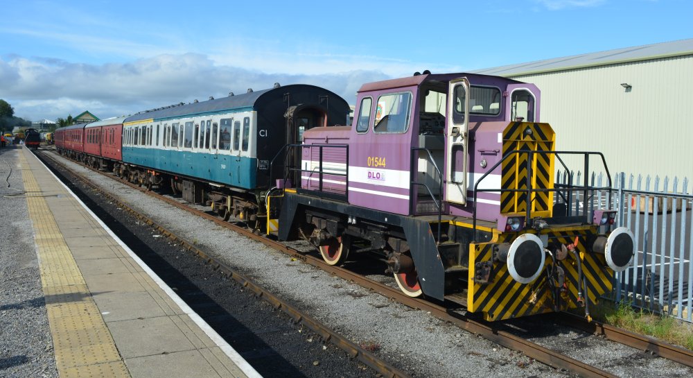 diesel shunter Leeming Bar Wensleydale Railway, North Yorkshire