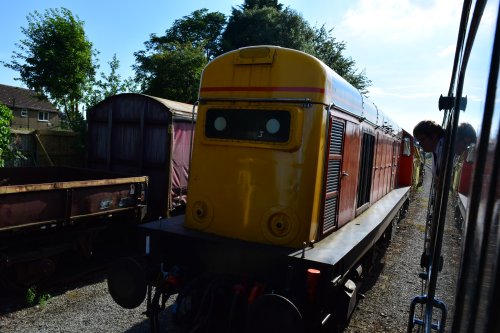 Class 20 diesel locomotive 20166 Wensledale Railway