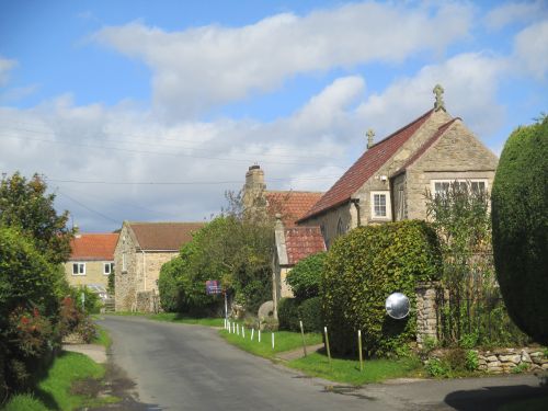 Oldstead village Rydale North Yorkshire