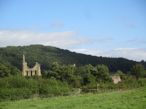 circular walk Byland Abbey Wass Mount Snever Observatory Oldstead