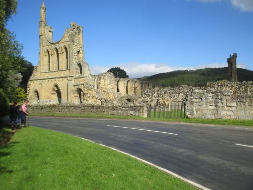 circular walk Byland Abbey Wass Mount Snever Observatory Oldstead
