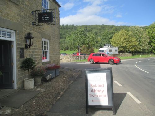 Byland Abbey Tearoom Cafe restaurant