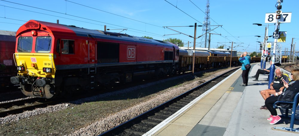 Trainspotting at Doncaster Station Trainspotting at Doncaster Station