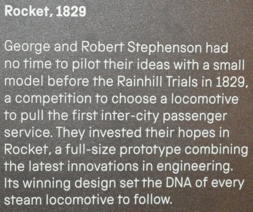 Stephenson's ROCKET York NRM 2019 exhibition