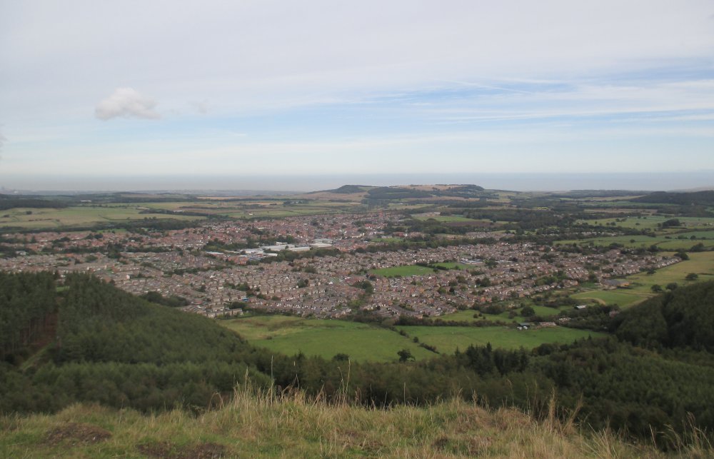 View of Guisborough from Highcliff Nab, Cleveland