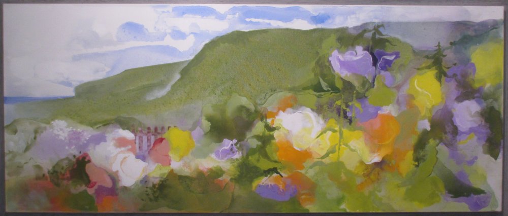 artist Peter M Hicks latest acrylic paintings in 2019