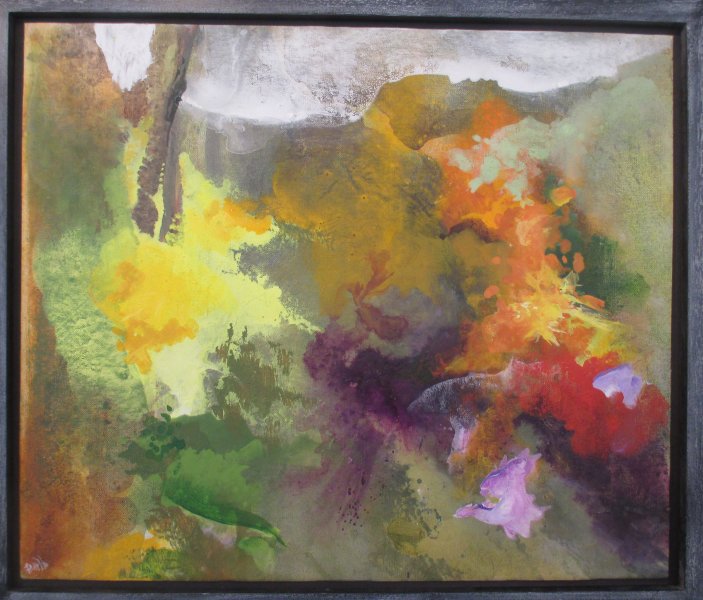 artist Peter M Hicks latest acrylic paintings in 2019