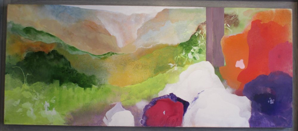 artist Peter M Hicks latest acrylic paintings in 2019