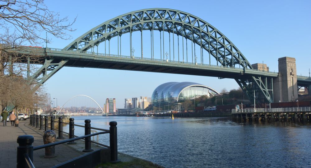 The Tyne Bridge over the River Tyne, Newcastle-Upon-Tyne