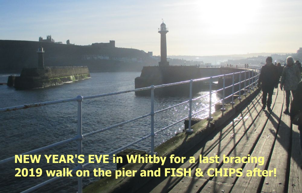 New Year's Eve Whitby, North Yorkshire, England