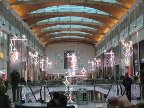 Christmas Lights, High Cross Shopping Centre, Leicester