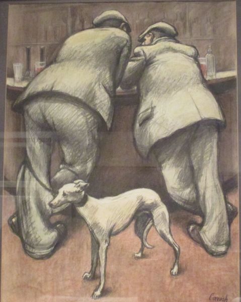 painting by artist Norman Cornish, Pit Painter school
