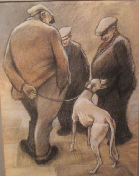 painting by artist Norman Cornish, Pit Painter school