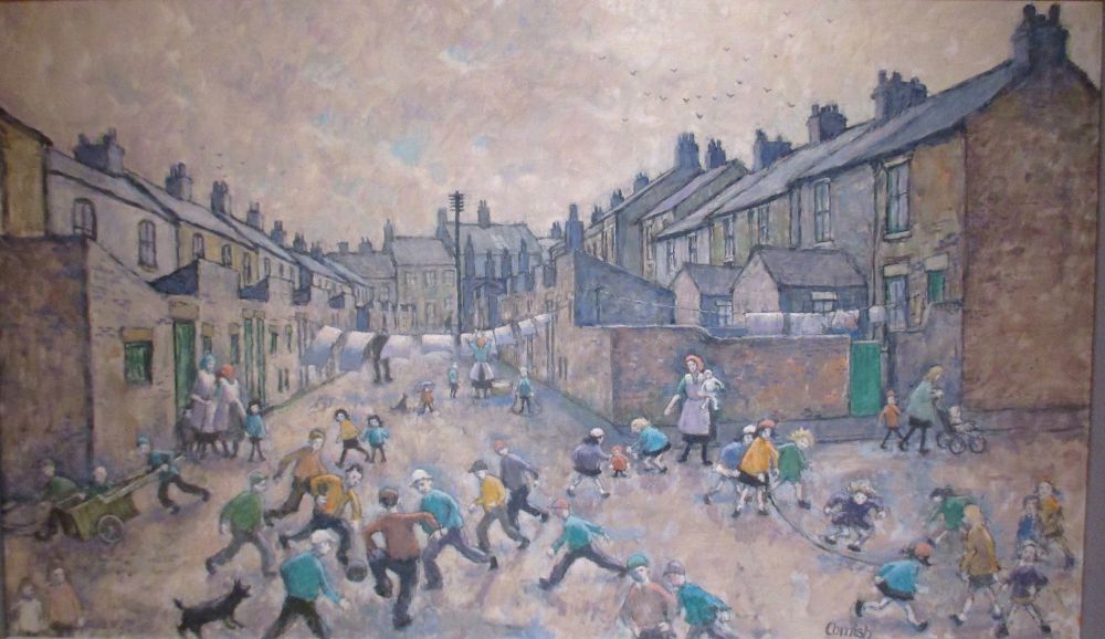 painting by artist Norman Cornish, Pit Painter school