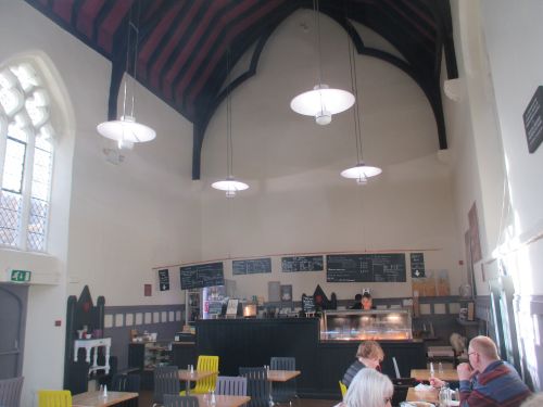 Sundays cafe at Peterborough Cathedral - a convenient restaurant and tea room