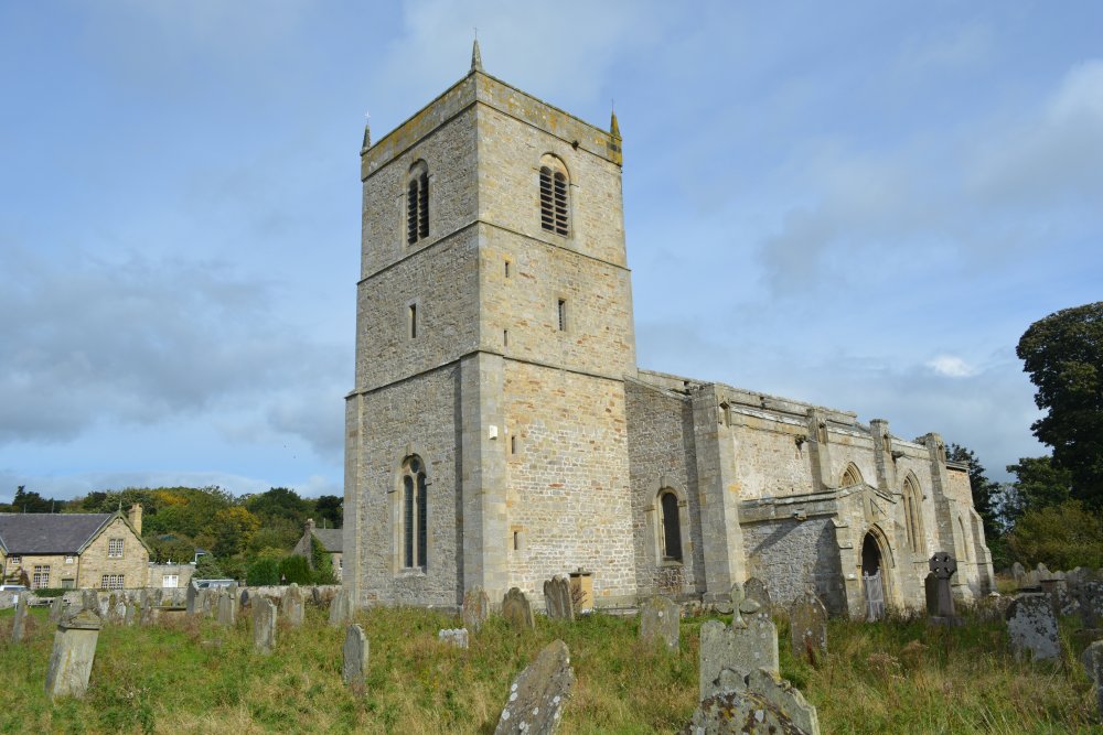 Holy Trinity Church, Wensley, Leyburn Shawl Circular walk, North Yorkshire, England