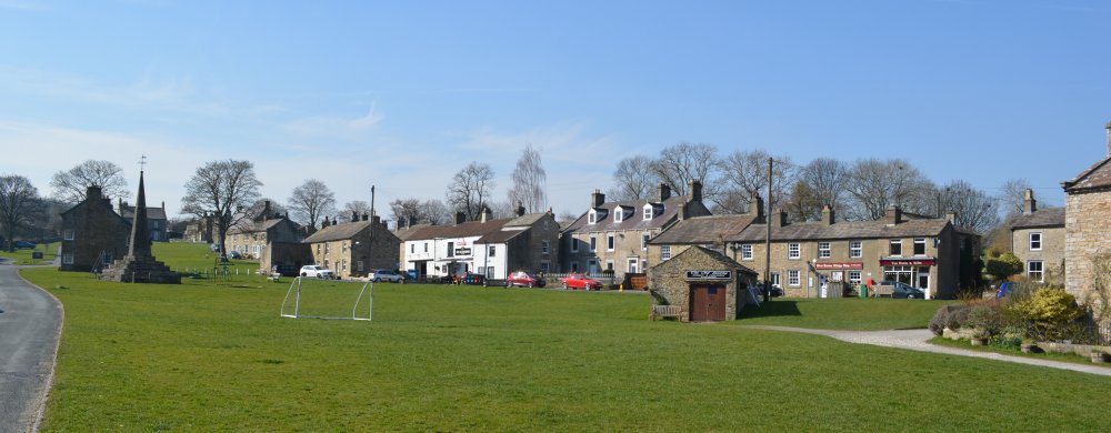 The Village Green, West Burton, Wensleydale, North Yorkshire