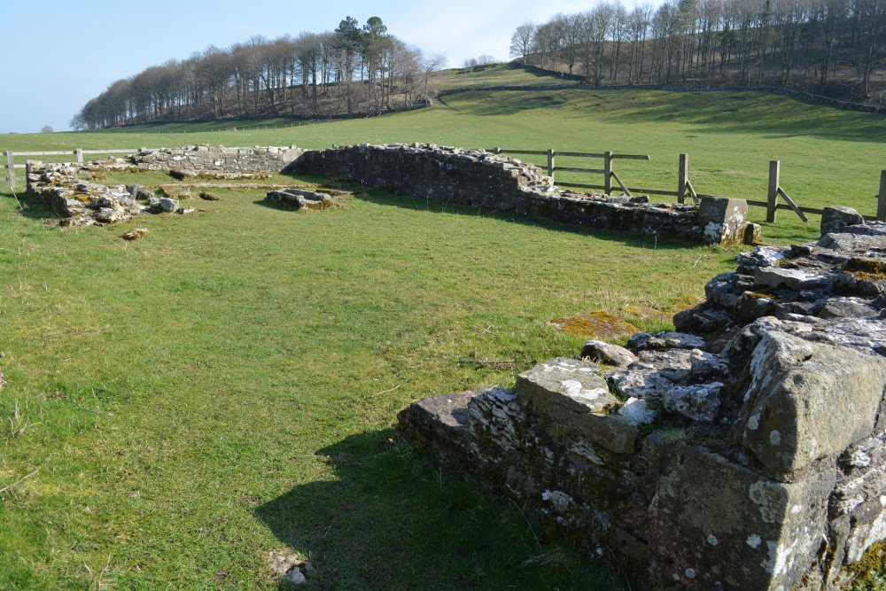 ruins of the Penhill Knights Templar Preceptory site, West Burton, Wensleydale, North Yorkshire