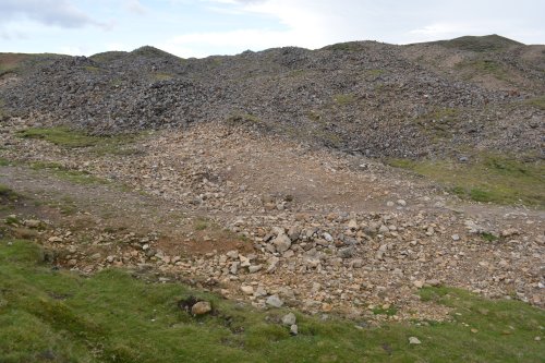 lead mining spoil heaps at Hurst