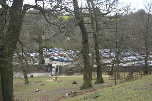 The main car park Bradgate Park, Leicester