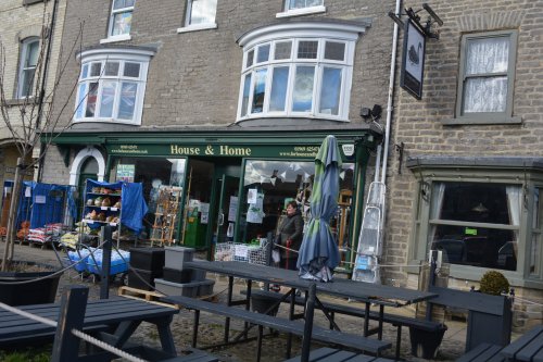 The House and Home store shop in the market town of Leyburn, North Yorkshire/