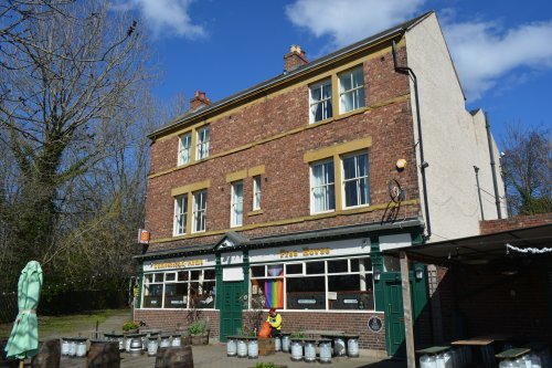Above the Ouseburn is the Cumberland Arms, another popular pub. 