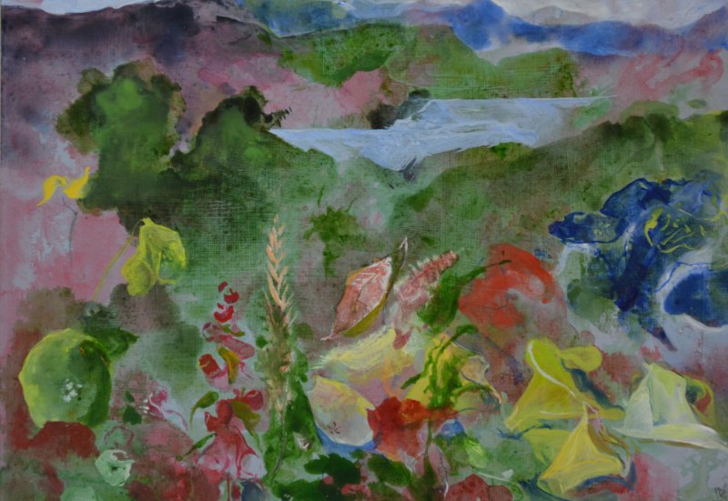  painting by artist Peter M Hicks