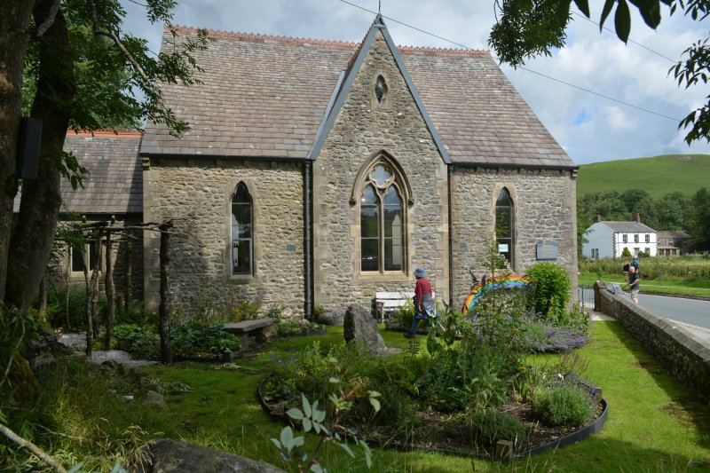 garden of Malham Methodist Church