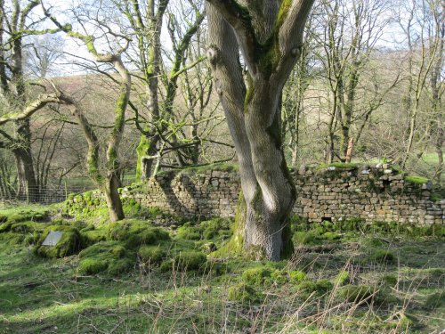 Ruins of St Simon's Chapel Circular walk from Carlton in Coverdale