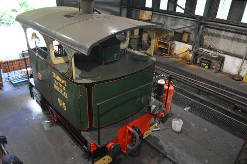 TRAMWAYS DE L'EST DE BRUXELLES No. 8 Lucie, NYMR Grosmont depot