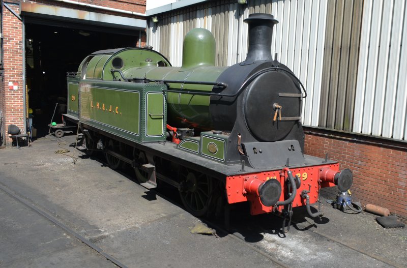 Lambton Tank Engine No. 29, Grosmont Shed, NYMR (may 2024)