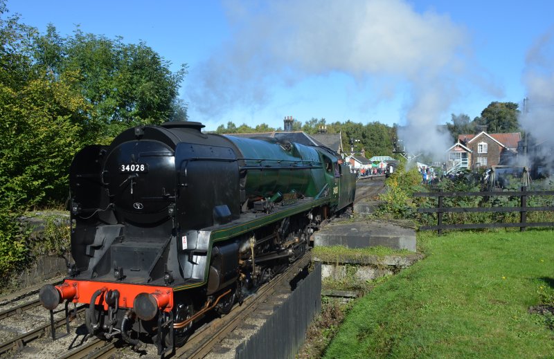 34028 EDDYSTONE West Country Class Southern Region