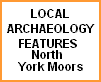 Archaeological features on North York Moors